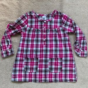 Checkered 3t girls dress